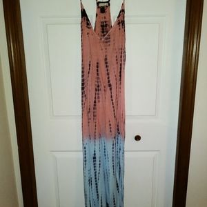 Adorable Tie-dye Maxi Dress by Exist
